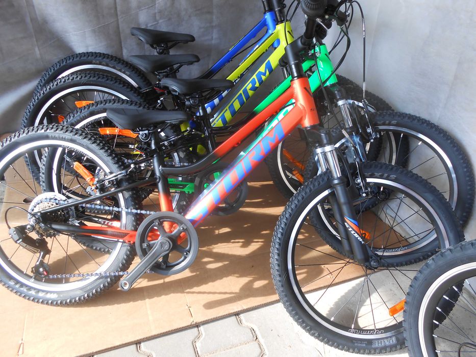 Rowerek Storm ALUMINIOWY 20"  ,amortyzator.