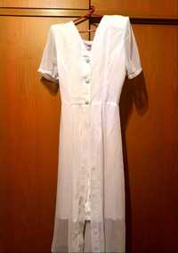 Vestido branco de cerimônia