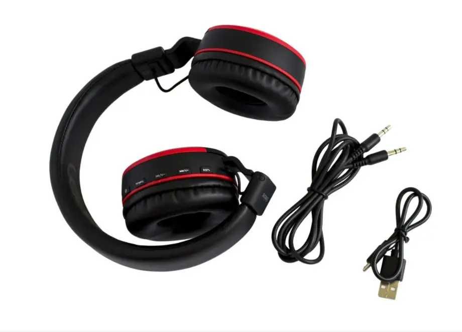 Навушники celebrat A9 bluetooth (ML) Red