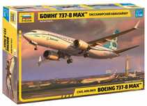 Zvezda 7026 Samolot pasażerski Boeing 737-8 MAX model skala 1:144