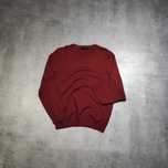 MĘSKI PREMIUM Rudo Brązowy Sweter Elegancki Wełna Merino Hugo Boss