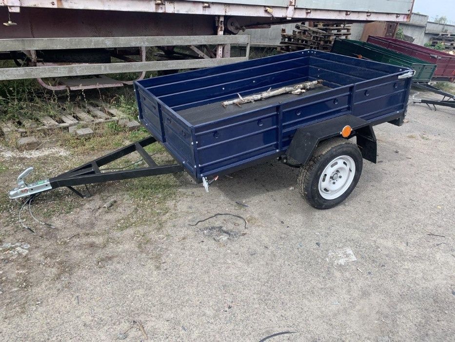 Практичний новий причіп до легкового авто 200х120х40(Дніпро-201(40)