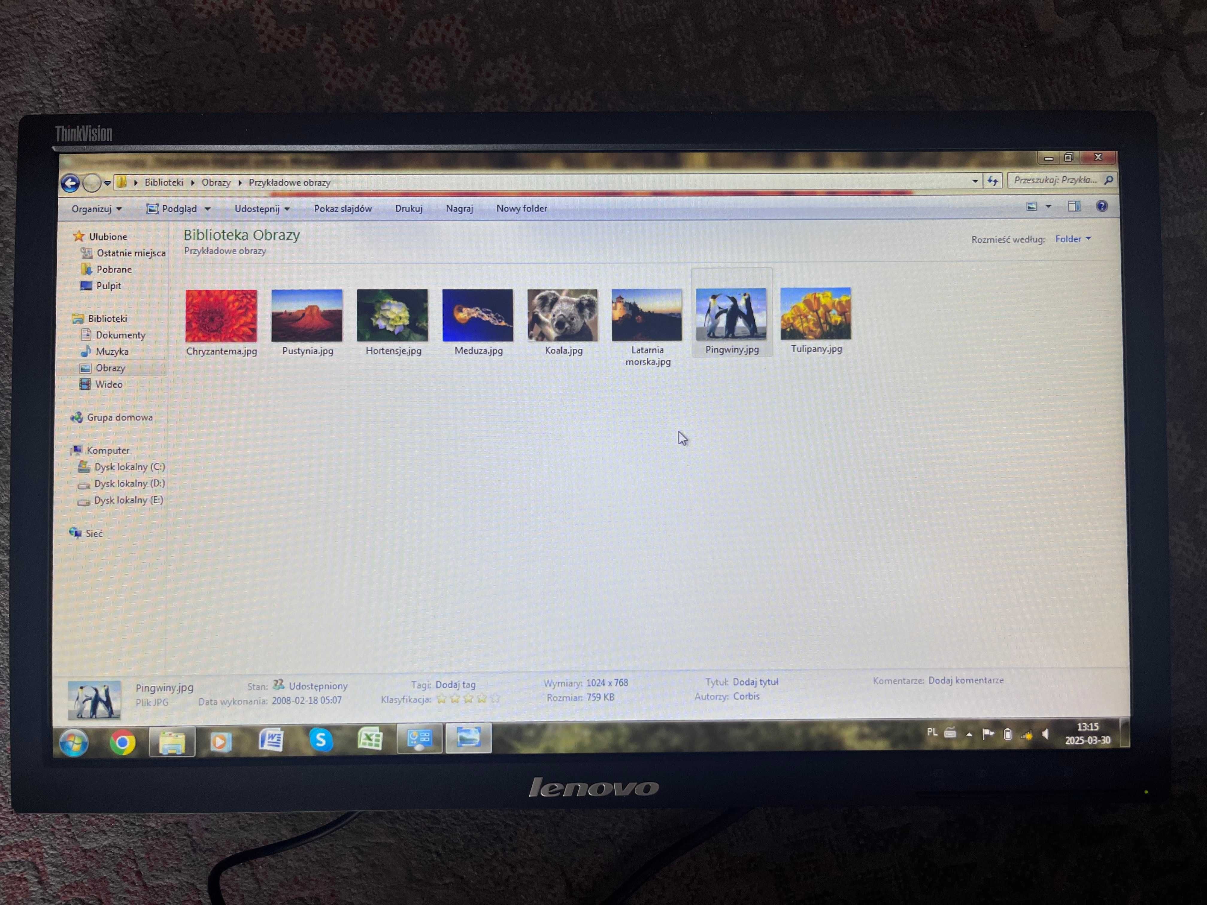 #UNIKAT! Monitor Lenovo ThinkVision LT2323pwA - IGŁA, JAK NOWY