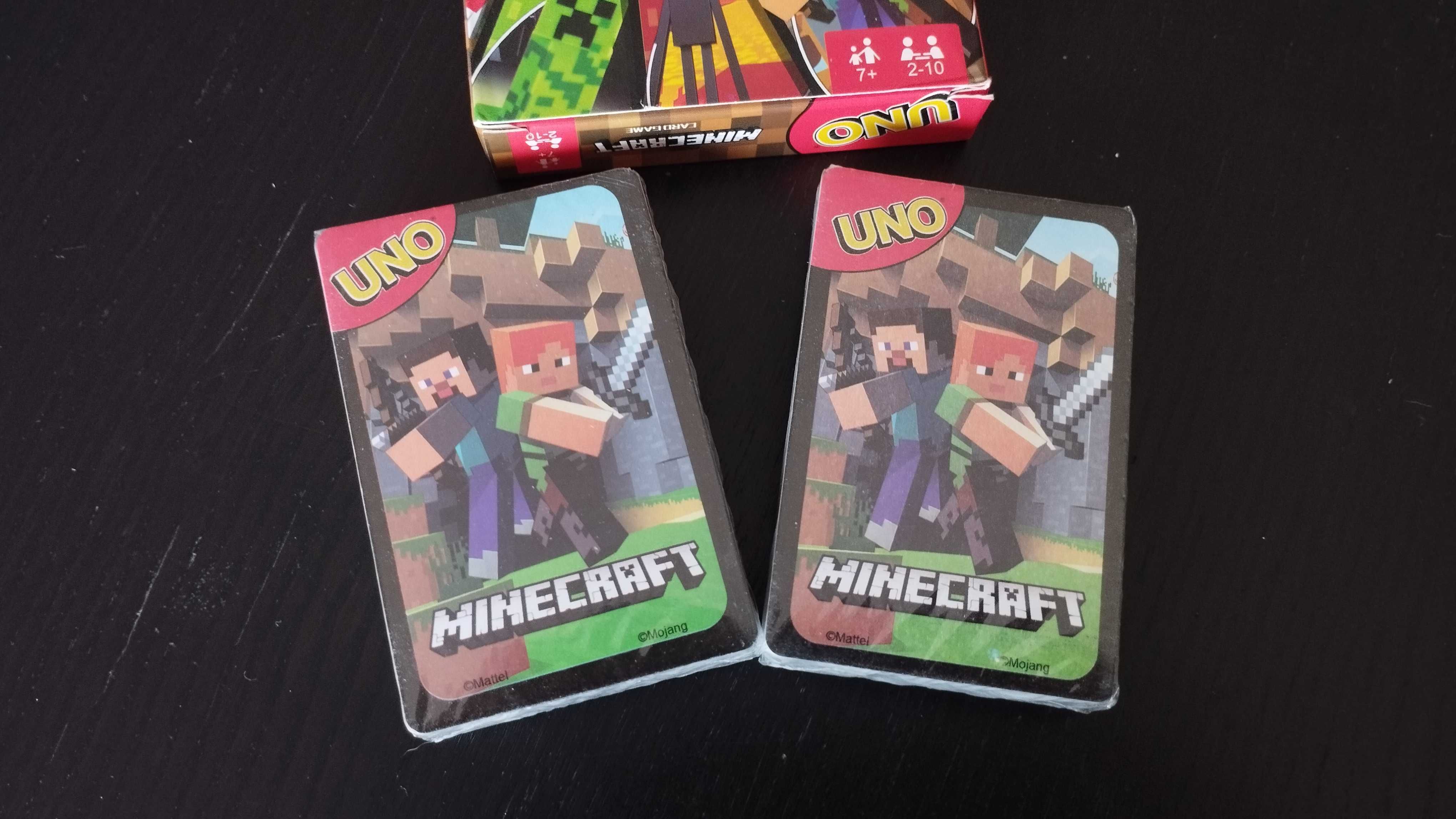 NOVO - Jogo Cartas - UNO Minecraft