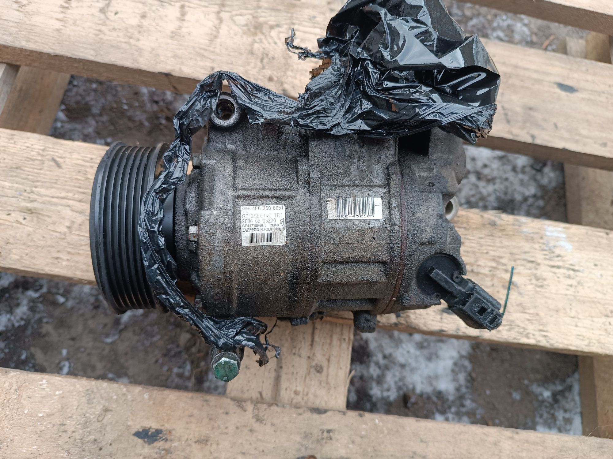 Sprężarka klimatyzacji audi A6 C6 2.0tdi 16v 140km 4f0,260,805t