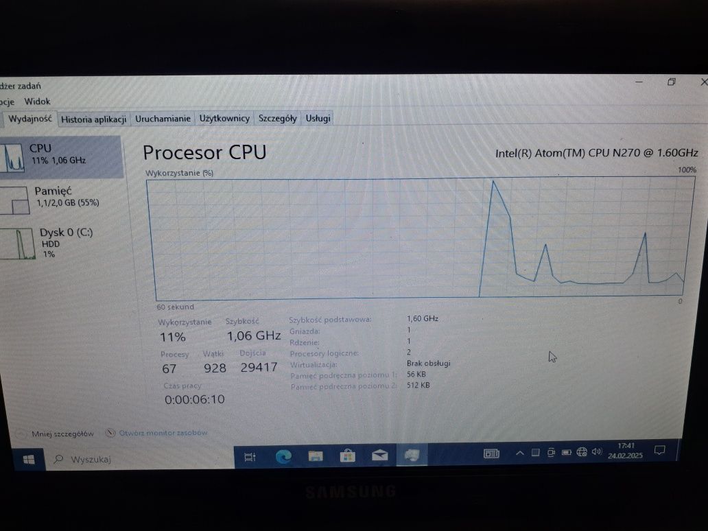 Mini laptop Samsung N130