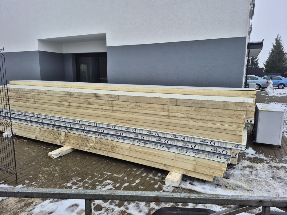 Płyta warstwowa 100mm ,ścinki