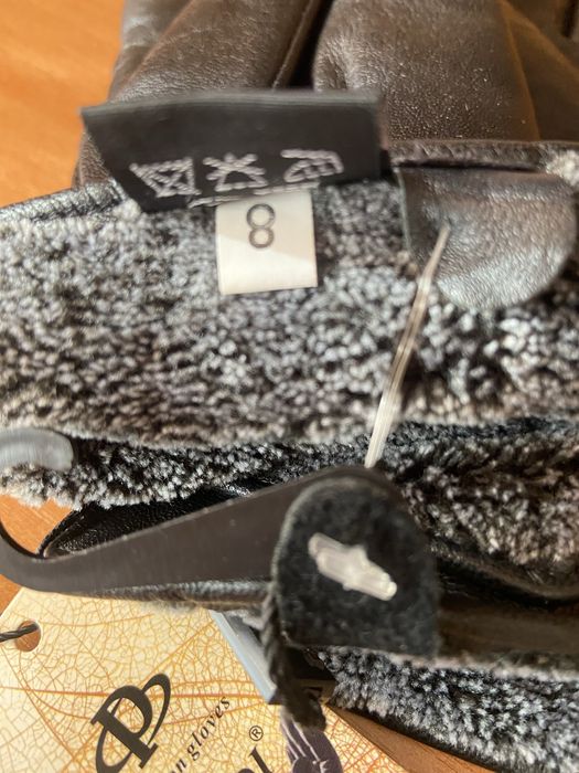 Перчатки женские кожа