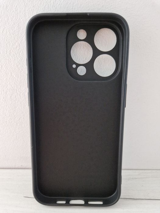 Back Case MATT do IPHONE 15 PRO Czarny