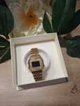 Złoty zegarek Casio vintage LA680WGA-9B  Bransoleta