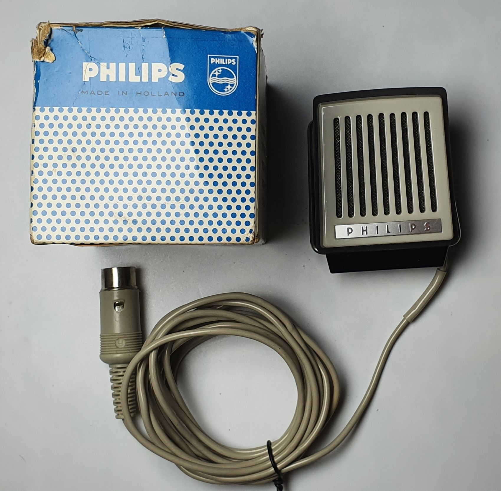 Mikrofon Vintage "Phillips" Model 3791/00