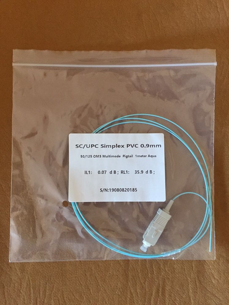 Chicotes / cabos fibra otica 1 m SC/UPC Simplex