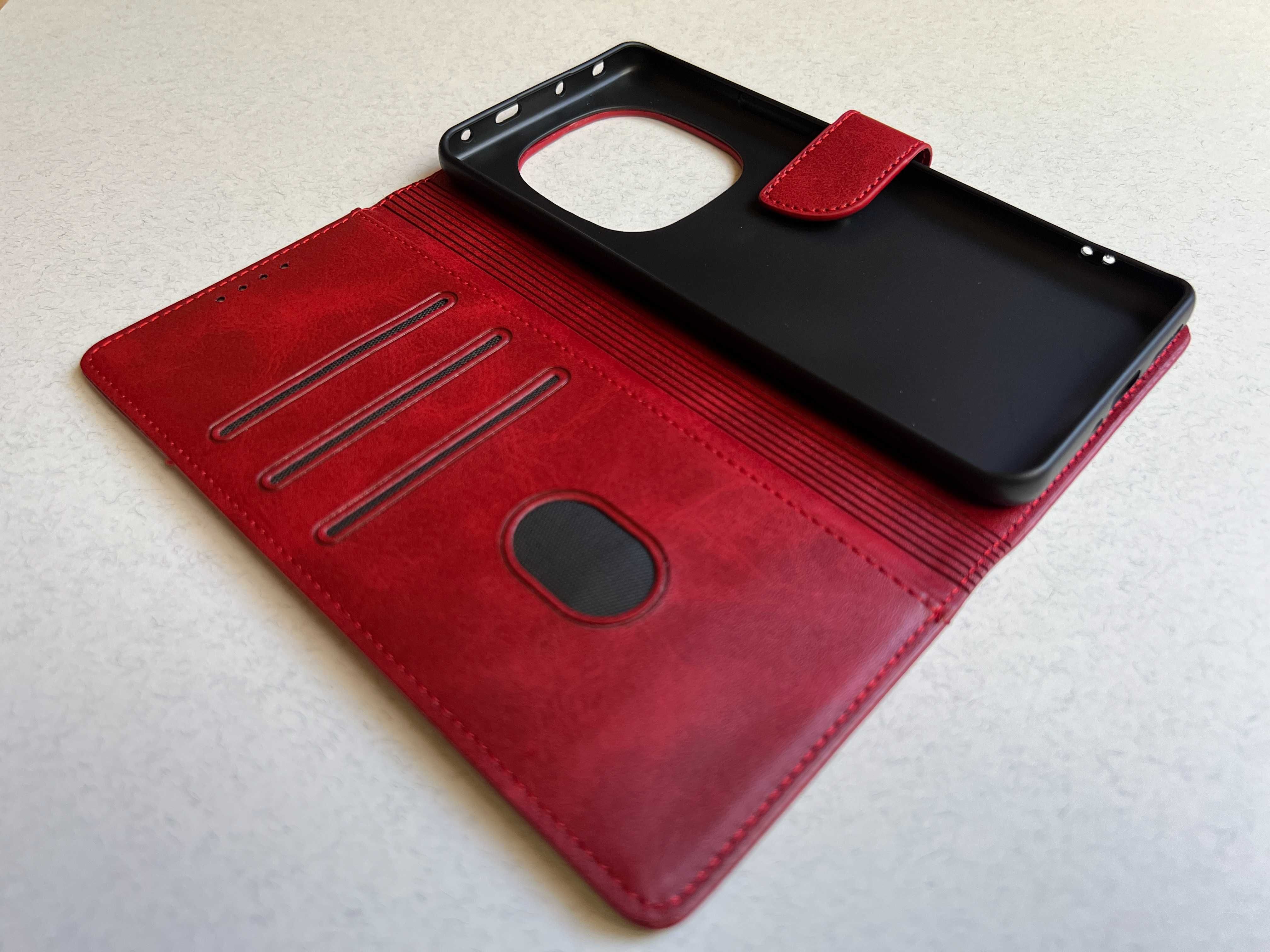 Redmi Note 14 Pro Plus чохол книжка Wave Fold Case Red червоний чехол