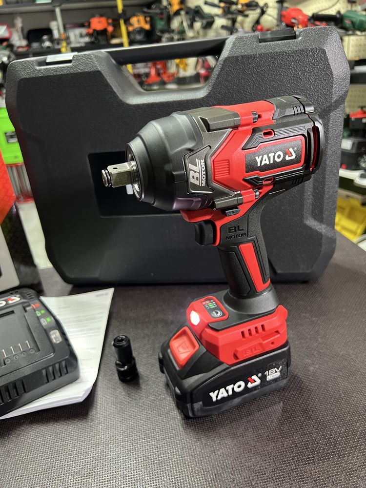 Ударный бесщеточный гайковерт YATO YT-828071 На 1200 Нм