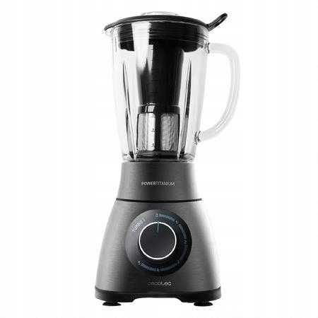 Blender kielichowy Cecotec Titanium Power Black  1500W