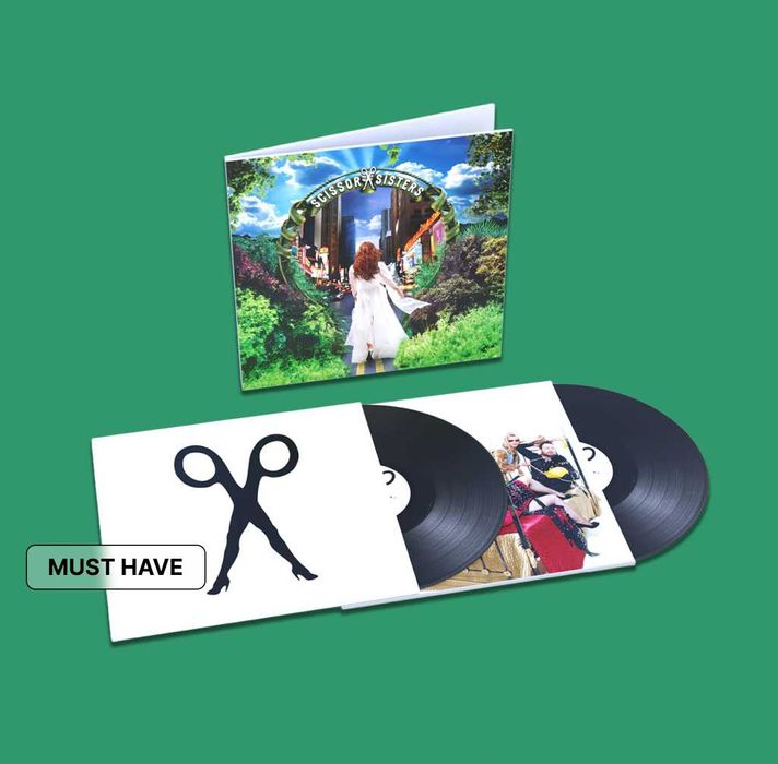 2LP платівки Scissor Sisters 20th Anniversary Edition.