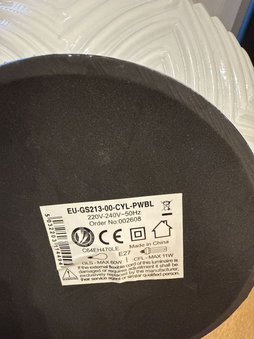 Lampa stojaca XL glamour