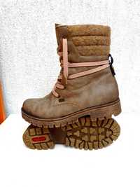 RIEKER buty damskie 36 Trapery Botki Śniegowce Trekking Kozaki zimowe