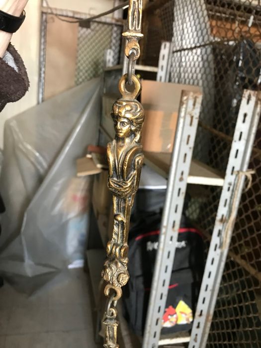 Candeeiro de tecto muito antigo (vintage)