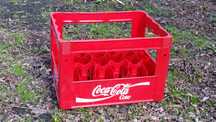 Skrzynka - transporter coca-cola