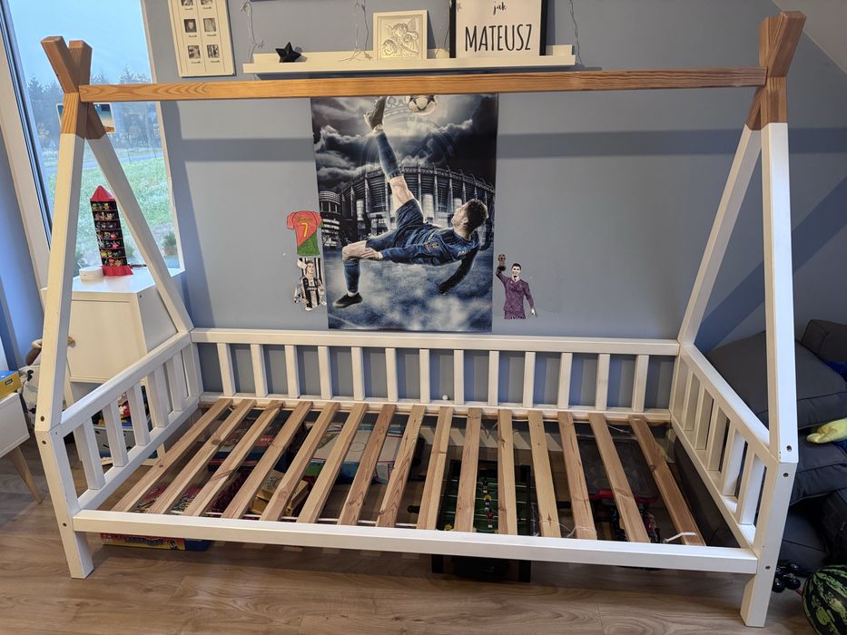 Łóżko Tipi 80x200 z materacem