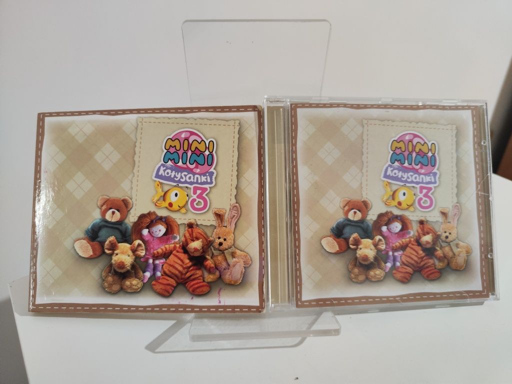 Minimini Mini Mini kołysanki 3 płyta CD + książeczka