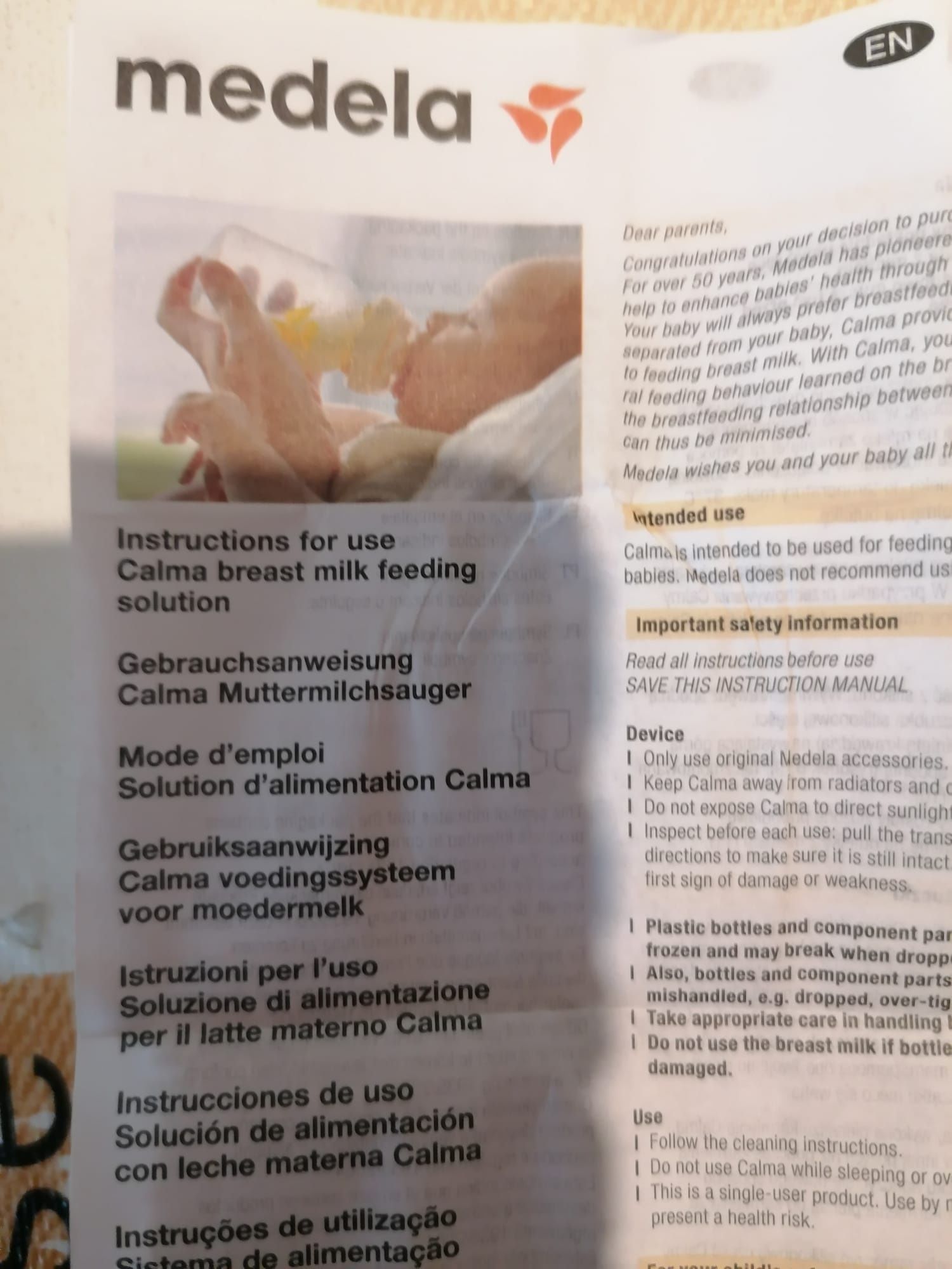 Kit Biberão Calma Medela