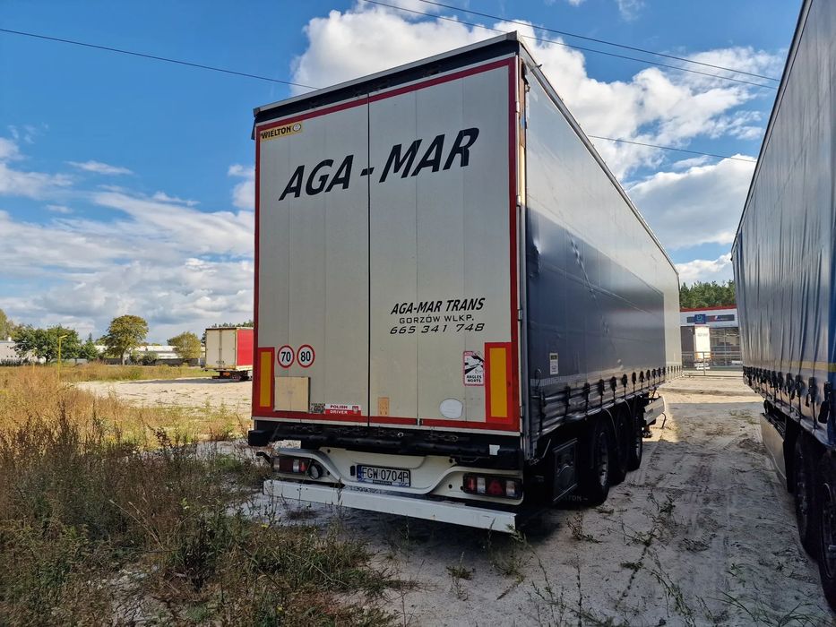 Wielton NS3K  Standart,1 właś.,SAF, Oś podnoszona