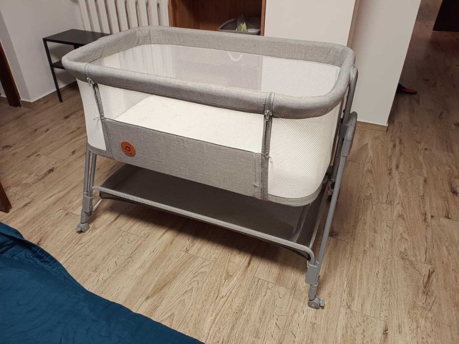 Łóżeczko dostawne 2w1 turystyczne. Łóżeczko wolnostojące Lionelo Luna