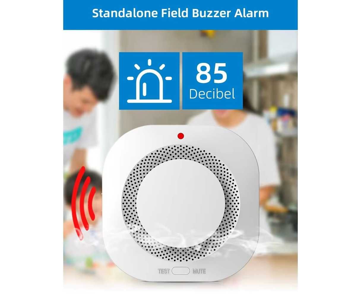 alarm czujnik dymu czadu CO system bezpieczeństwa / NOWE