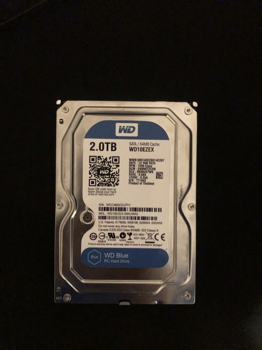новий жорсткий диск на 2 TB