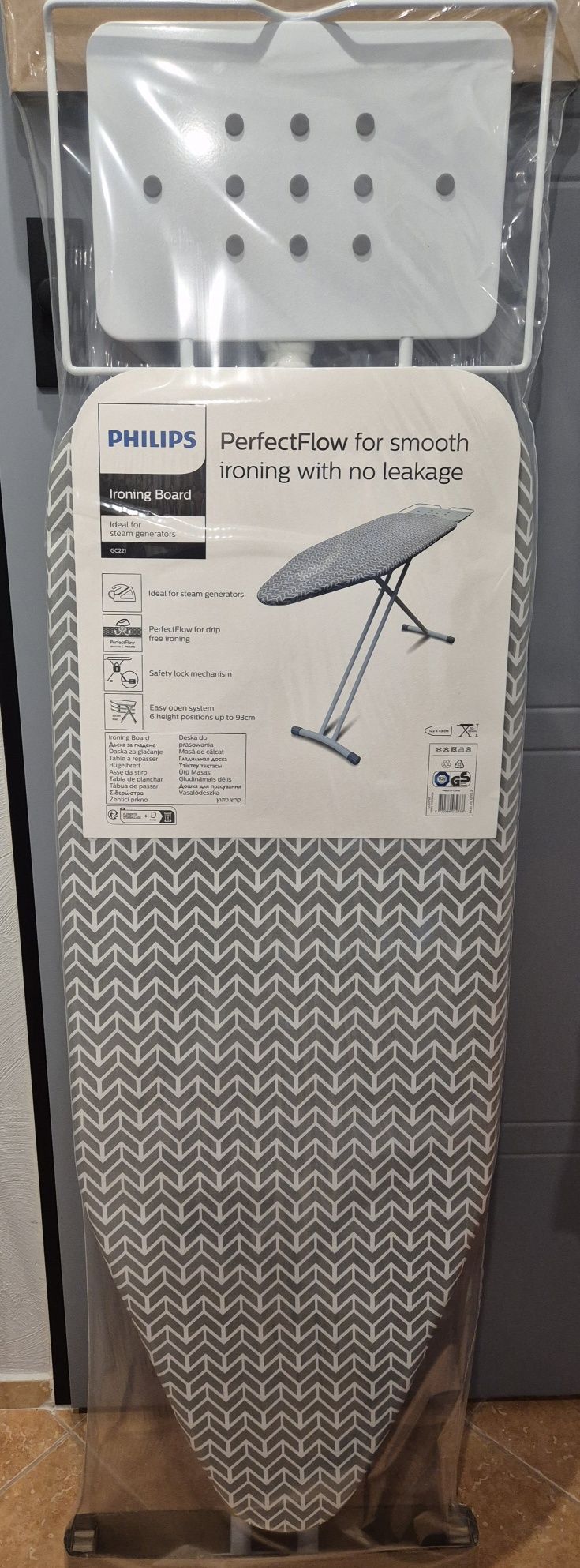 Nowa w opakowaniu fabrycznym deska do prasowania philips ironing board