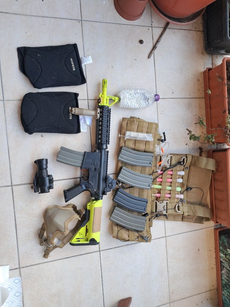Airsoft camuflado