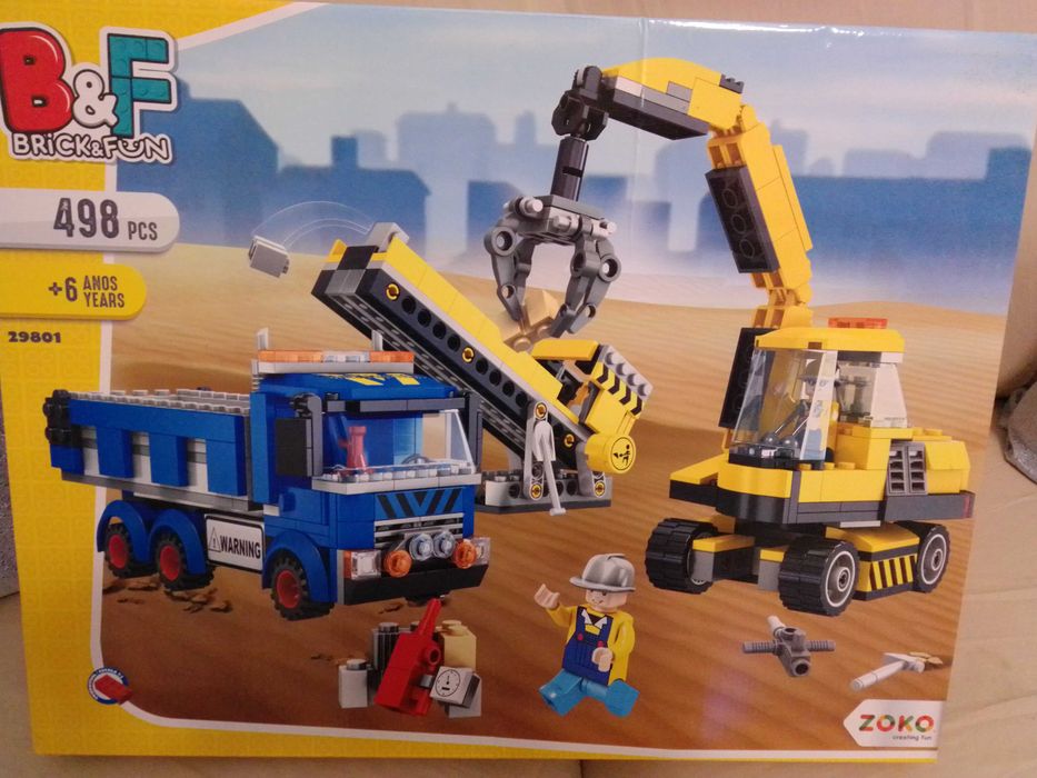 Lego Brick & Fun novo 498 peças