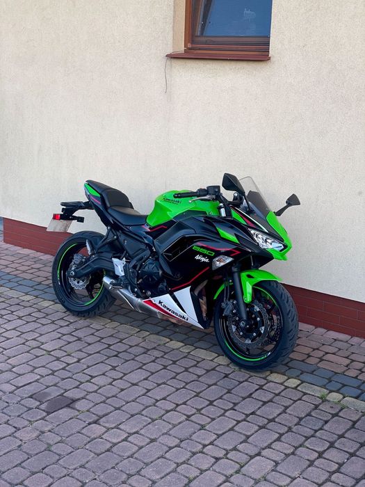 Kawasaki Ninja Kawasaki ninja ex 650 jak nowa nowy napęd TFT lift ABS A2 35 kw