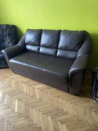 Sofa 3 osobowa z eko skory