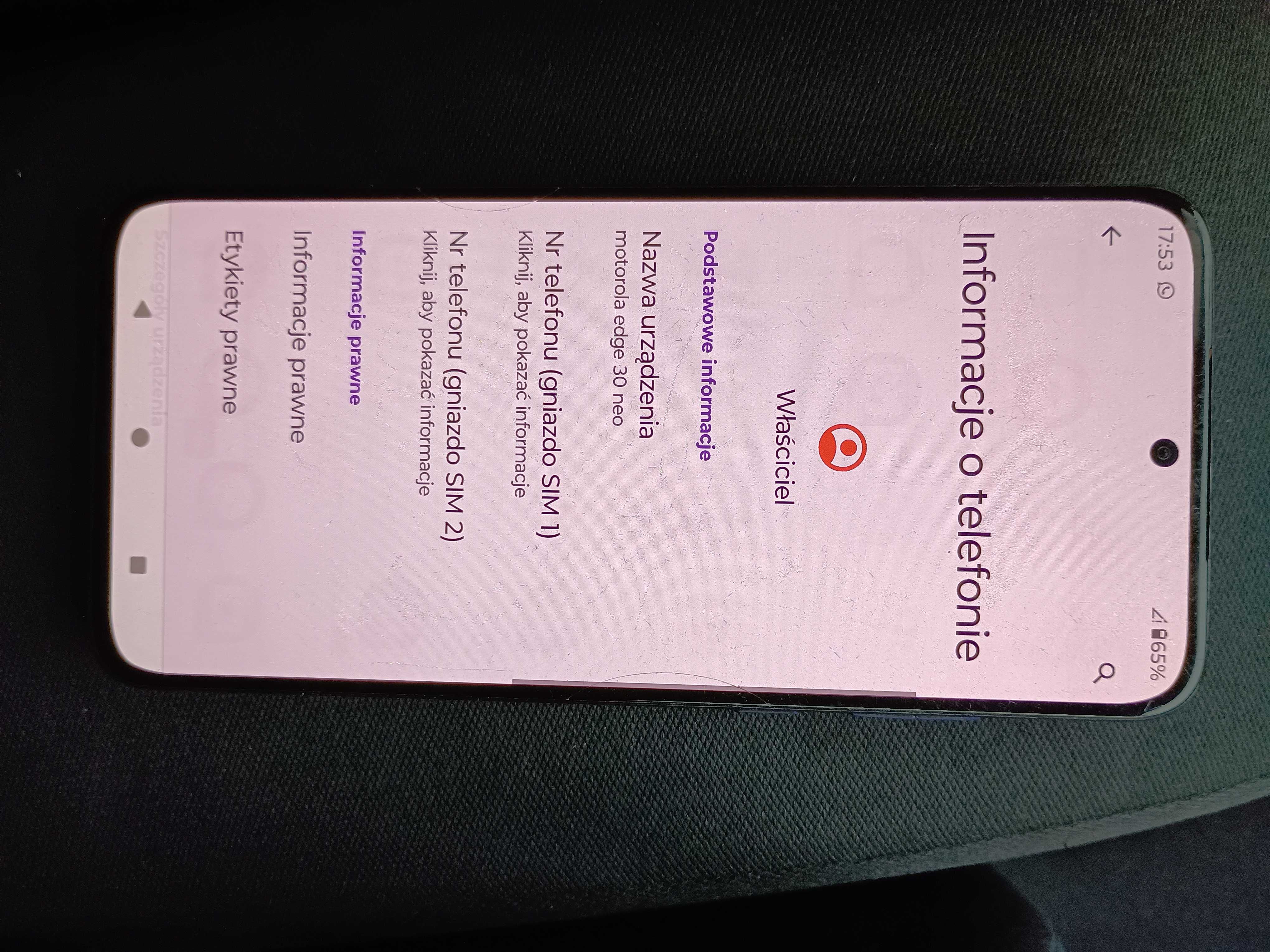 Zamienię telefon Motorola sprzedam