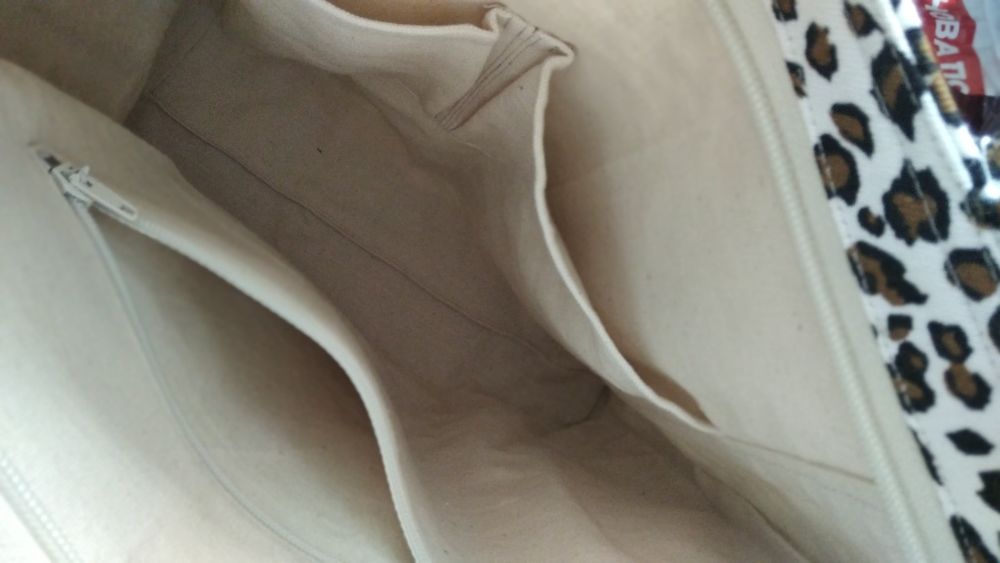 Сумка текстиль принт лео