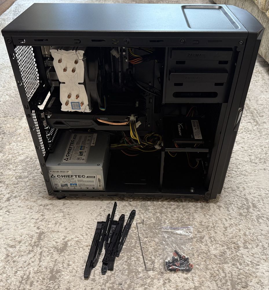 Компʼютер Системний блок intel i5 7400, nvidia gtx1050