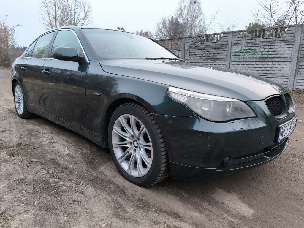 BMW E60 2.2 Benzyna/Automat/2004r./Angilk/Zarejestrowany/Sedan