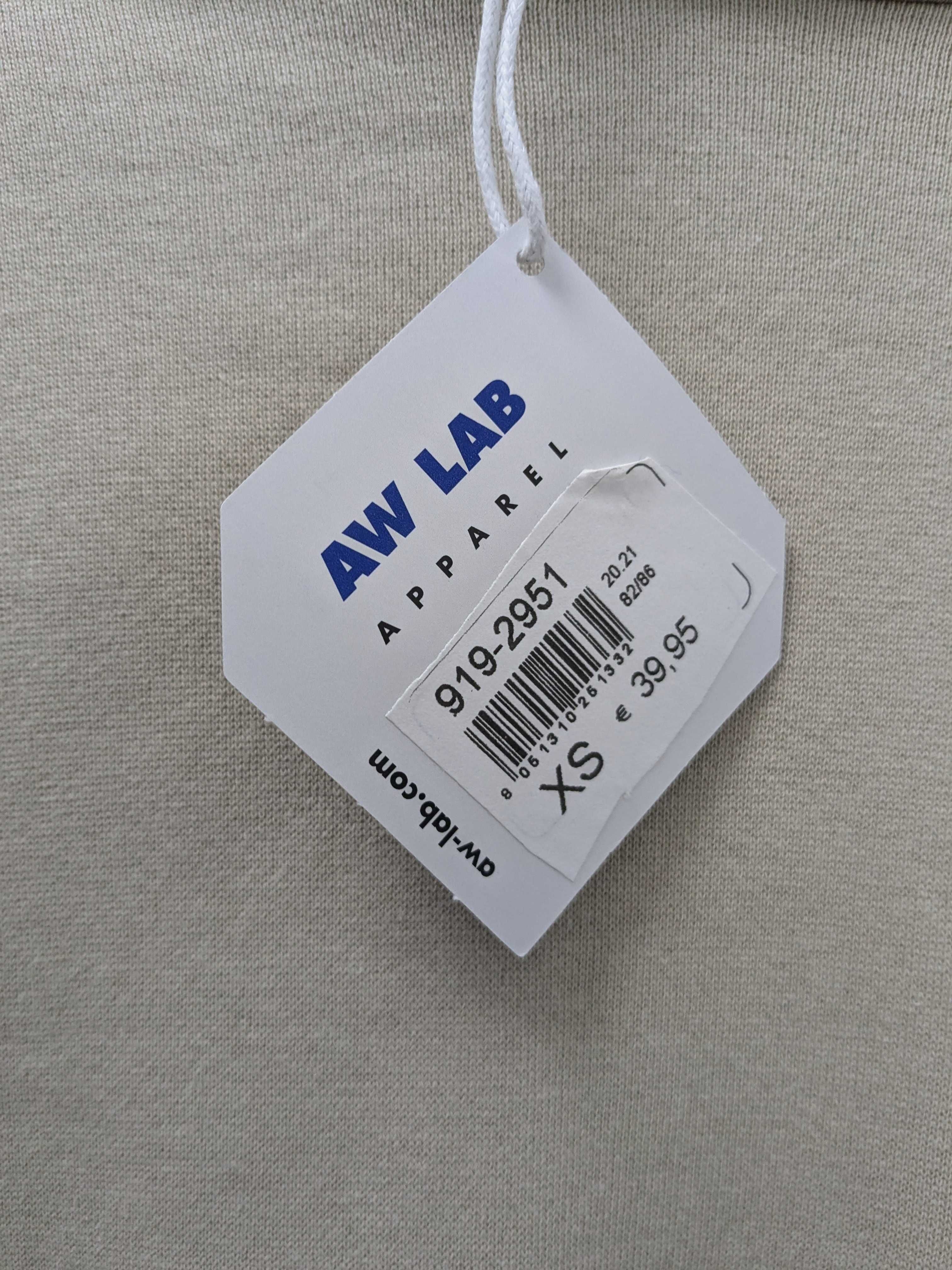 Bluza beżowa z kapturem AW LAB rozm. XS