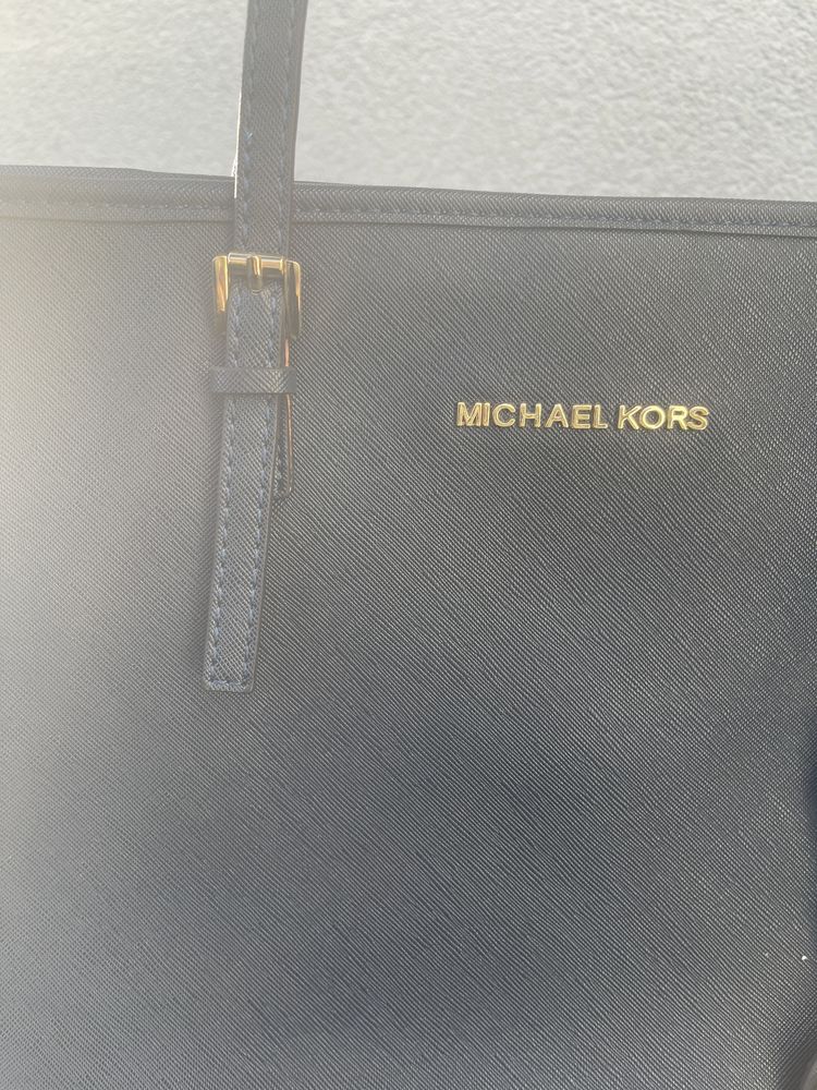 Torebka Michael Kors Jet set travel granatowa