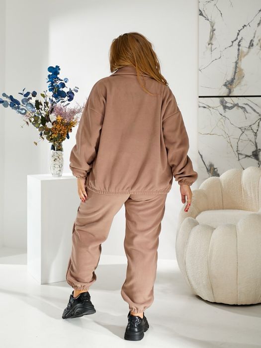 Жіночий костюм батал на флісі