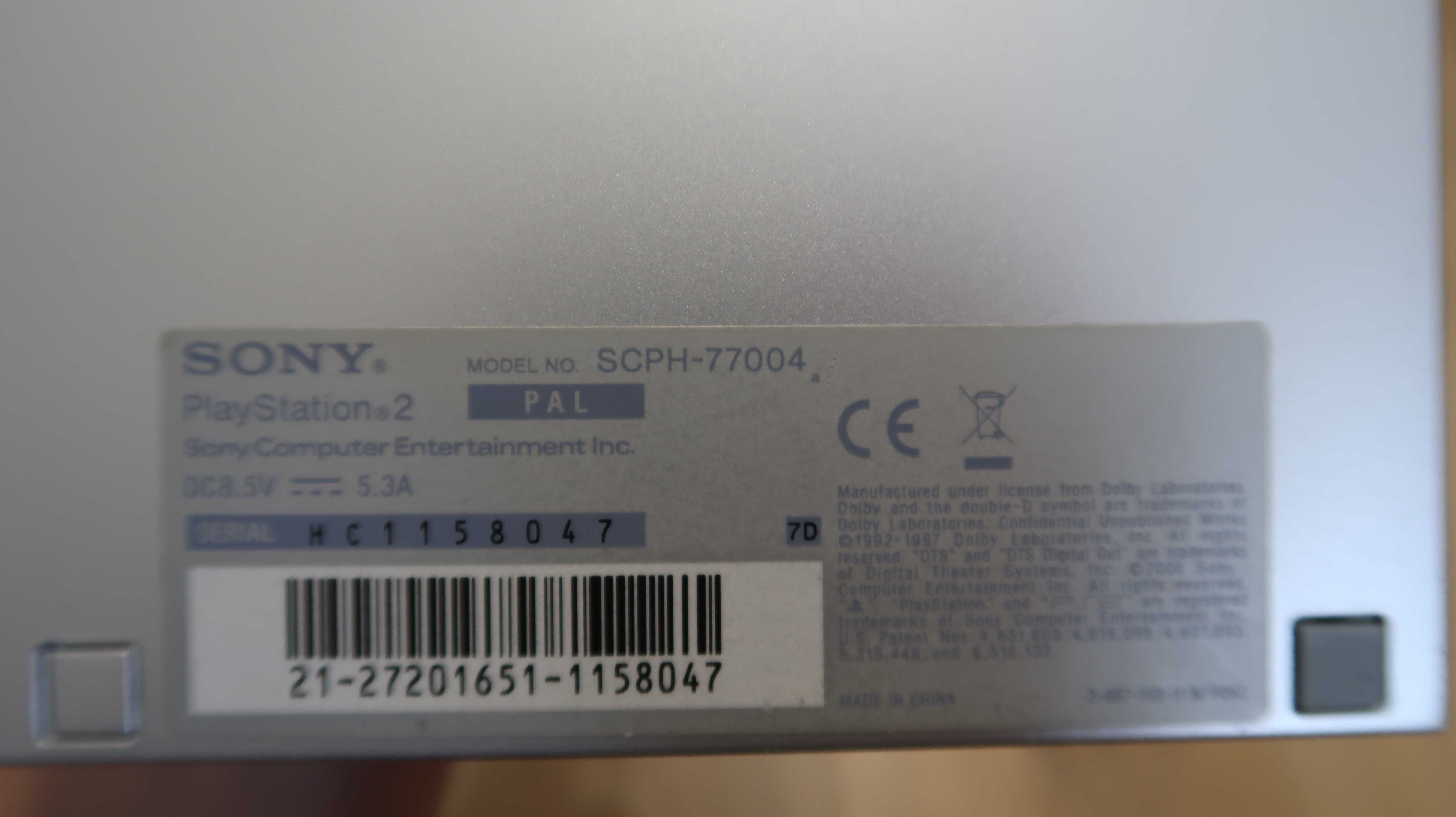 PlayStation 2 Zestaw FMCB Silver Srebrna