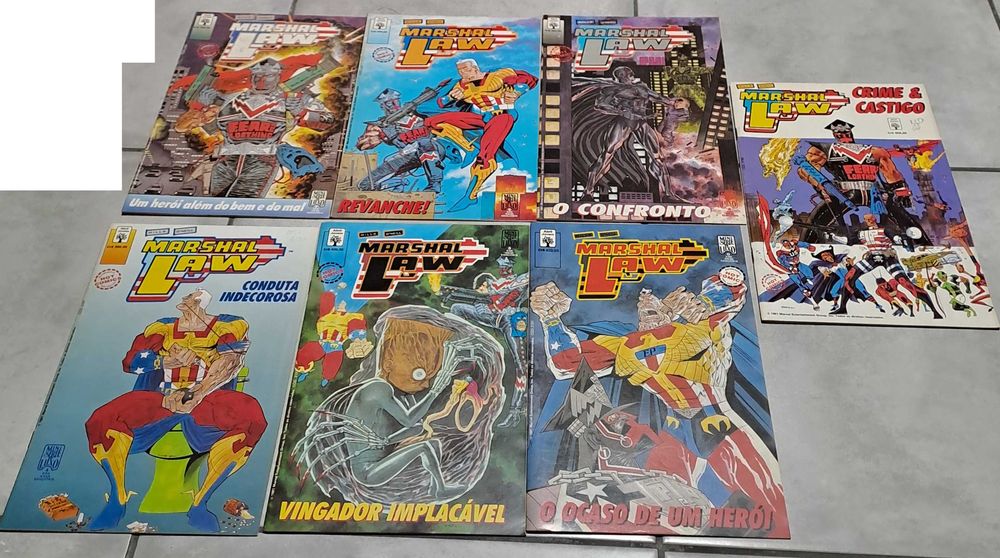 Marshal Law + American Flagg + Gro