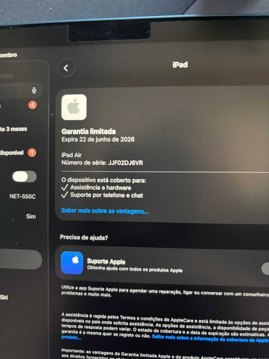 Apple Air 5 geração M1 c\garantia