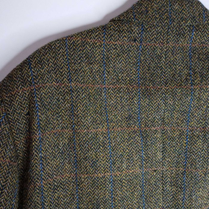 Твідовий піджак Harris Tweed вовняний блейзер Torino Konen wool вовна