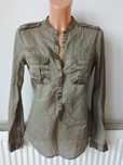 Jedwabna bluzka Massimo Dutti roz 38