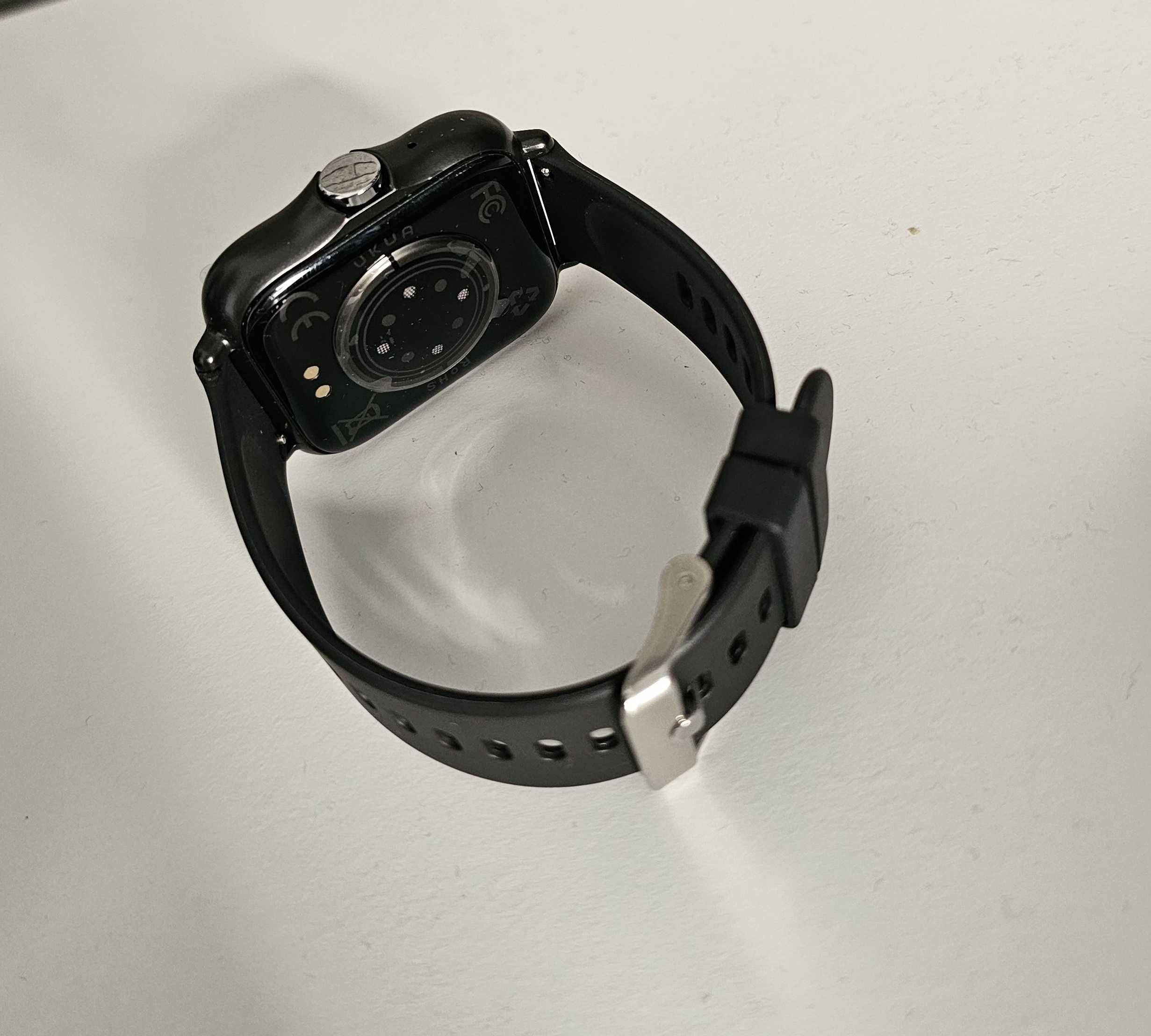 Zegarek Smartwatch smart opaska smart kwadratowa koperta black czarny