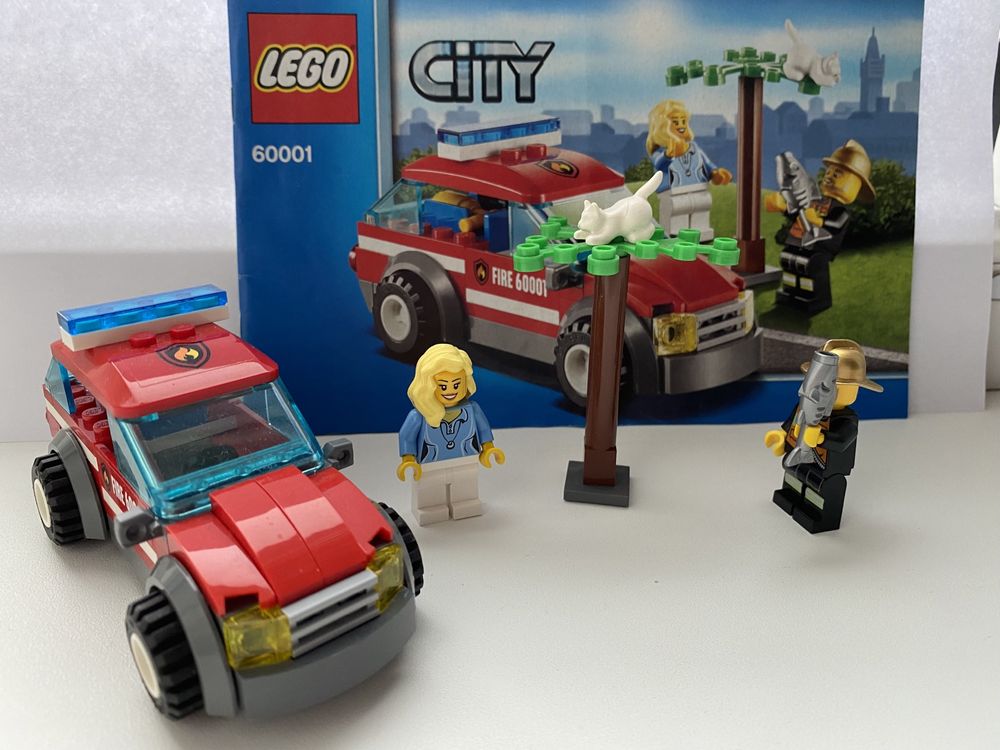 Lego City (Лего Сити) автомобиль пожарного /60001